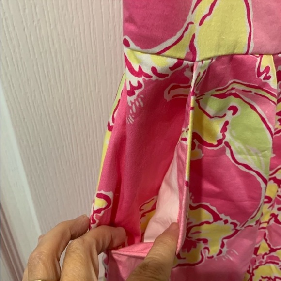 Lilly Pulitzer Hotty Pink Day Parker Dress - Picture 4 of 9